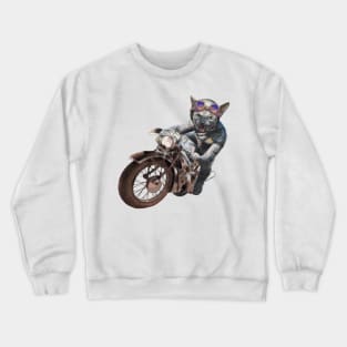 Cat Racer Crewneck Sweatshirt